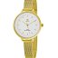 Reloj Marea Mujer con Brazalete Dorado y Esfera Blanca